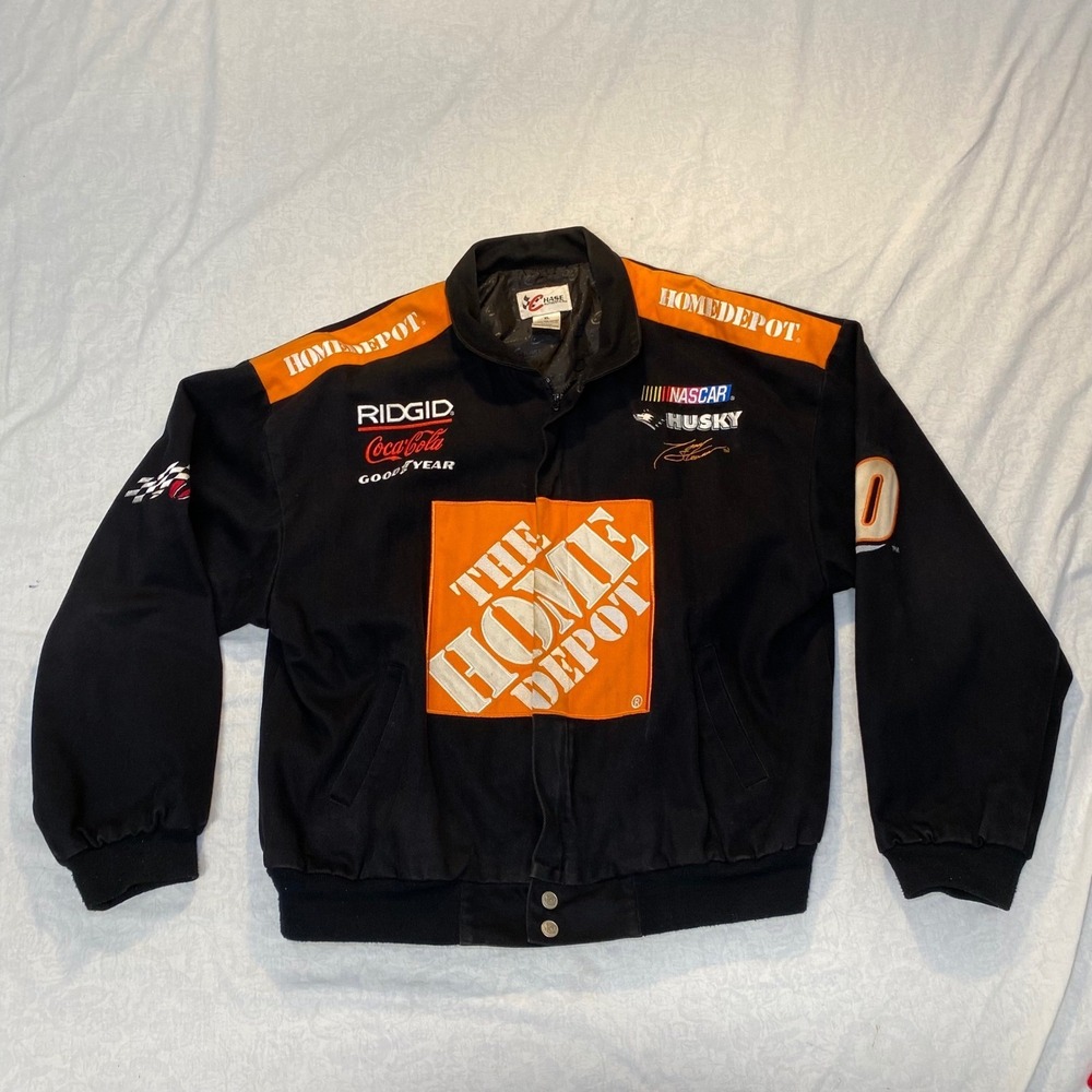 Vintage‎ Tony Stewart #20 Home Depot NASCAR Chase Authentics Jacket XL Racing